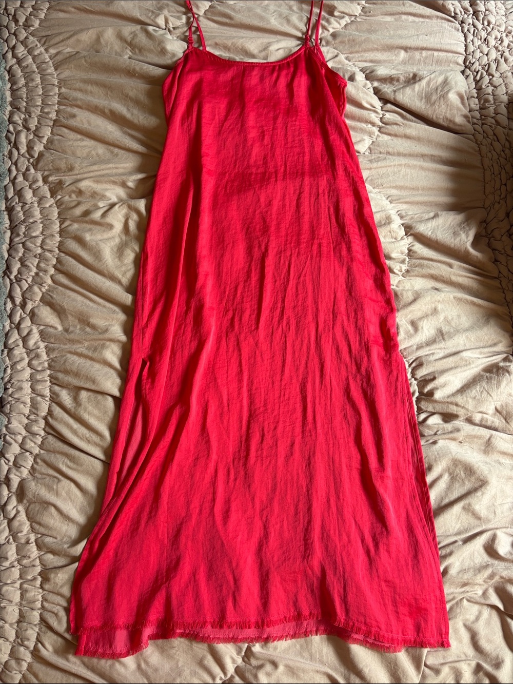 aerie Slip Maxi Dress with Thin Straps - Picture 5 of 5